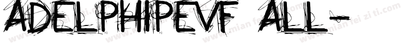 Adelphipevf all字体转换